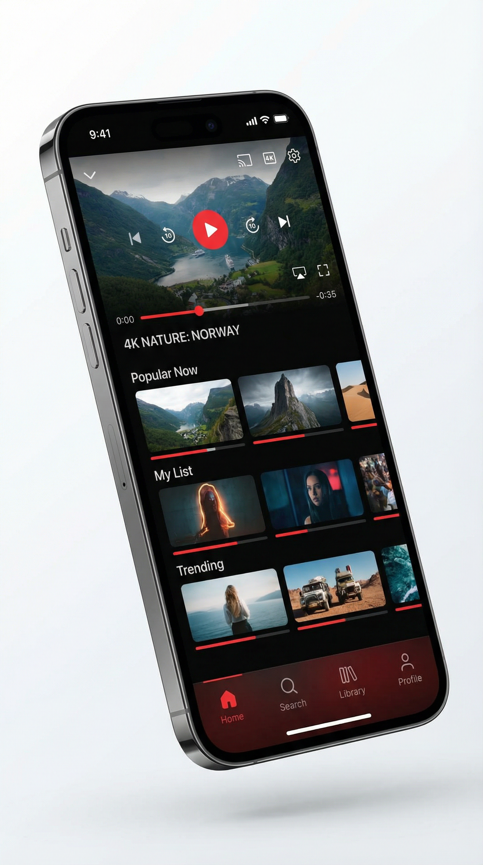 暗网-暗网影视最新原创与精选视频手机客户端界面预览